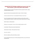 WASHINGTON STATE DRIVERS LICENSE Exam Questions with 100&percnt; &NewLine;Correct Answers &vert; Latest Version 2026 &vert; Expert Verified 