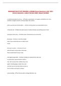 WASHINGTON STATE DRIVERS LICENSE Exam Questions with 100&percnt; &NewLine;Correct Answers &vert; Latest Version 2026 &vert; Expert Verified 