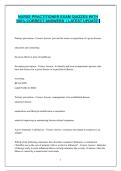 NURSE PRACTITIONER EXAM QUIZZES WITH 100&percnt; CORRECT ANSWERS  &vert; LATEST UPDATE &period;