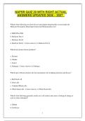 NAPSR QUIZ 20 WITH RIGHT ACTUAL ANSWERS UPDATED 2026 &ndash; 2027 &period;