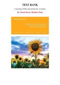Test Bank for Counseling Children and Adolescents&comma; 1st edition by Victoria Kress&comma; Matthew Paylo Chapter 1-19