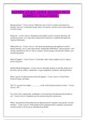 NAPSRX STUDY GUIDE QUIZZES WITH CORRECT SOLUTIONS &period;