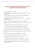 WOODSHOP  Exam Questions with 100&percnt; Correct Answers &vert; Latest Version 2026 &vert; Expert Verified 