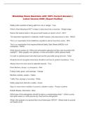 WOODSHOP  Exam Questions with 100&percnt; Correct Answers &vert; Latest Version 2026 &vert; Expert Verified 