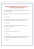 YVR Avop  Exam Questions with 100&percnt; Correct Answers &vert; Latest Version 2026 &vert; Expert Verified 