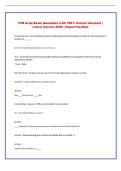 YVR Avop  Exam Questions with 100&percnt; Correct Answers &vert; Latest Version 2026 &vert; Expert Verified 