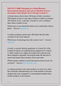 2026 WGU D080 Managing in a Global Business &NewLine;Environment&vert; Questions and correct Detailed Answers &NewLine;&lpar;Guarantee Pass&rpar; &vert;Brand New&excl;&excl;&excl;Already Graded A&plus;