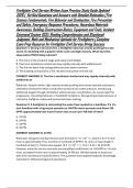 Firefighter Civil Service Written Exam Practice Study Guide Updated 2026 &vert;  Verified Questions and Answers with Detailed Rationales &vert; Fire Science Fundamentals&comma; Fire Behavior and Combustion&comma; Fire Prevention and Safety&comma; Emergency Response Procedures&comma; Hazar