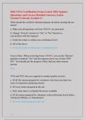 2026 VITA Certification Exam &lpar;Latest 2026 Update&rpar; &NewLine;&vert;Questions and Correct Detailed Answers&vert; Latest &NewLine;Version&excl;&excl;&excl;Already Graded A&plus; 