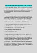 AVIT 325 IFR QUESTIONS WITH ACCURATE ANSWERS