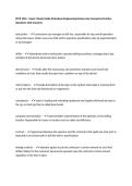 PETE 1010 &ndash; Exam 2 Study Guide &lpar;Petroleum Engineering Review&comma; Key Concepts & Practice Questions with Answers&rpar;