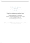 ATI Capstone Pharmacology Assessment Test 1&comma; Assessment Technologies Institute&comma; 2026&sol;2027 &ndash; 40-Question NGN-Aligned Pharmacology Examination with Verified Answers