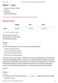 BUS 303 Week 1 - Quiz &vert; Full Questions and Answers &vert; 2026 Update &vert; Graded A&plus;&period;