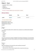 BUS 303 Week 2 - Quiz &vert; Questions and Answers &vert; 2026 Update &vert; 100&percnt; Correct&period;