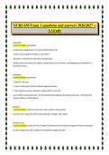 NURS 650 &ndash; Exam 1&NewLine;2026&sol;2027 A&plus; Grade Verified Questions & Answers Edition