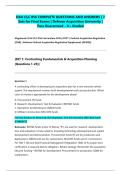 DAU CLC 056 COMPLETE QUESTIONS AND ANSWERS &vert; 7 Sets for Final Exams &vert; Defense Acquisition University &vert; Pass Guaranteed - A&plus; Graded&NewLine;&NewLine;