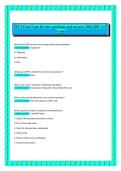 PCT Final Exam Review 2026&sol;2027 Dialysis Technician Training Program &ndash; Questions and Answers A&plus; Study Guide