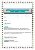 VATI Med-Surg Pre-Assessment 2026&sol;2027 Nursing Exam Preparation &ndash; Questions and Answers A&plus; Study Guide