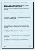 293 Oral Exam Review &lpar;Gamma &sol; Wheels Up&rpar; Exam &NewLine;Questions And Answers Latest Update