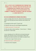NGN- ATI RN VATI COMPREHENSIVE PREDICTOR &NewLine;FORM A&comma; B & C NEWEST 2026 TEST BANK&vert; RN VATI &NewLine;COMPREHENSIVE PREDICTOR EXAM WITH &NewLine;COMPLETE 450 REAL EXAM QUESTIONS AND &NewLine;CORRECT VERIFIED ANSWERS&sol; ALREADY GRADED &NewLine;A&plus; &lpar;MOST RECENT&excl;&excl;&rpar; 