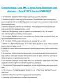 Package deal for MPTC Exam 2026&sol;2027 All Possible Questions and Verified Answers Graded A&plus; Pass Score