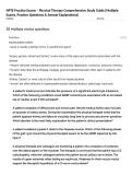NPTE Practice Exams &ndash; Physical Therapy Comprehensive Study Guide &lpar;Multiple Exams&comma; Practice Questions & Answer Explanations&rpar;