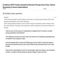O&rsquo;Sullivan NPTE Practice Questions &lpar;Physical Therapy Exam Prep&comma; Clinical Reasoning & Answer Explanations&rpar;