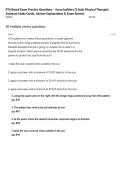 PTA Board Exam Practice Questions &ndash; Scorebuilders &lpar;3 Sets&rpar; Physical Therapist Assistant Study Guide&comma; Answer Explanations & Exam Review
