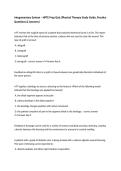 Integumentary System &ndash; NPTE Prep Quiz &lpar;Physical Therapy Study Guide&comma; Practice Questions & Answers&rpar;