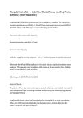 TherapyEd Practice Test 1 &ndash; Study Guide &lpar;Physical Therapy Exam Prep&comma; Practice Questions & Answer Explanations&rpar;
