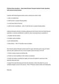 PTA Board Exam Questions &ndash; Study Guide &lpar;Physical Therapist Assistant Practice Questions with Answers & Exam Review&rpar;