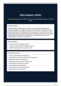 HESI Pediatric &lpar;PEDS&rpar; - 2026 2027 Real Assessment Q&A   97 Items   Verified Expert Answers   A&plus; Study Choice