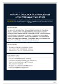 WGU D774 INTRODUCTION TO BUSINESS ACCOUNTING OA FINAL EXAM - 2026 2027 Elite Study Resource   86 Exam-Style Questions   Accuracy-Verified   A&plus; Tier