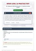 NPDES Level 1A Practice Test 50&plus; &lpar;Updated for 2026&rpar; Exam Prep Pack   A&plus; Questions & Verified Answers