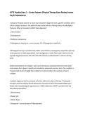 NPTE Practice Exam 1 &ndash; Correct Answers &lpar;Physical Therapy Exam Review&comma; Answer Key & Explanations&rpar;