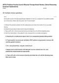 NPTE O&rsquo;Sullivan Practice Exam B &lpar;Physical Therapy Board Review&comma; Clinical Reasoning & Answer Explanations&rpar;