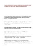 NU 185&colon; MED-SURGE II EXAM 4 &vert; QUESTIONS AND ANSWERS &vert; 2026 UPDATED &vert; GALEN COLLEGE OF NURSING-SAN ANTONIO&period;