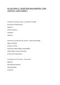 NU 185 EXAM 1 &vert; QUESTIONS AND ANSWERS &vert; 2026 UPDATED &vert; 100&percnt; CORRECT&period;