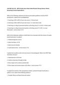 2nd PEAT Part VIII &ndash; NPTE Practice Exam Study Guide &lpar;Physical Therapy Review&comma; Clinical Reasoning & Answer Explanations&rpar;