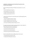2nd PEAT Part IX &ndash; NPTE Practice Exam Study Guide &lpar;Physical Therapy Review&comma; Clinical Reasoning & Answer Explanations&rpar;