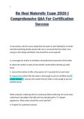Rn Hesi Maternity Exam 2026 &vert;&NewLine;Comprehensive Q&A For Certification&NewLine;Success 