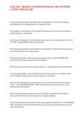 ACQ 1010 - MODULE 8 WITH QUESTIONS AND ANSWERS LATEST UPDATE 2026&NewLine;