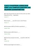 CLASS D CHAUFFEURS LICENSE EXAM&NewLine;SCRIPT 2026 COMPLETE QUESTIONS AND&NewLine;SOLUTIONS GUARANTEED PASS&NewLine;