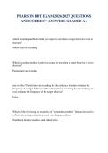 PEARSON RBT EXAM 2026-2027 QUESTIONS AND CORRECT ANSWERS GRADED A&plus;