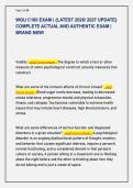 WGU C180 EXAM &vert; &lbrace;LATEST 2026&sol; 2027 UPDATE&rcub; &NewLine;COMPLETE ACTUAL AND AUTHENTIC EXAM &vert; &NewLine;BRAND NEW&excl; 