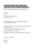 NAFC PERSONAL TRAINING&NewLine;COMPREHENSIVE STUDY GUIDE 2026&NewLine;FULL QUESTIONS AND SOLUTIONS&NewLine;GRADED A&plus;