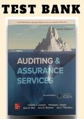 Full Test Bank&colon; Auditing and Assurance Services&comma; 9th Edition &vert; Timothy Louwers&comma; Penelope Bagley&comma; Allen Blay&comma; Jerry Strawser&comma; Jay Thibodeau &vert; Comprehensive 28-Question Chapter Bank &vert; Verified Questions & Correct Answers &vert; Detailed Professional Rationales &vert;