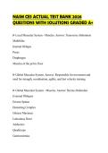 NASM CES CORRECTIVE EXERCISE&NewLine;SPECIALIST FULL SOLUTION SCRIPT 2026&NewLine;QUESTIONS WITH COMPLETE SOLUTIONS&NewLine;GRADED A&plus;