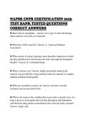 NAPSR CNPR CERTIFICATION 2026 &NewLine;TEST BANK TESTED QUESTIONS &NewLine;CORRECT ANSWERS 