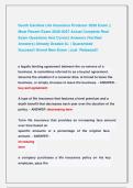 South Carolina Life Insurance Producer 2026 Exam &vert;&vert; &NewLine;Most Recent Exam 2026-2027 Actual Complete Real &NewLine;Exam Questions And Correct Answers &lpar;Verified &NewLine;Answers&rpar; Already Graded A&plus; &vert; Guaranteed               &NewLine;Success&excl;&excl; Brand New Exam &vert; Just  Released&excl;&excl;